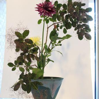 Ikebana arrangement